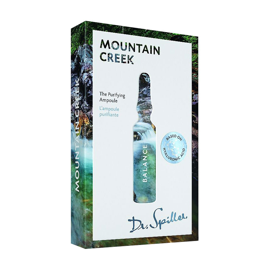 Ампульний концентрат для обличчя Dr. Spiller Balance Mountain Creek The Purifying Ampoule очищувальної дії, 7*2 мл